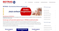 Desktop Screenshot of beitrag24.de